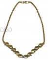 COLLANA VINTAGE IN ORO GIALLO CON BRILLANTI