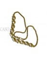 COLLANA VINTAGE IN ORO GIALLO CON BRILLANTI