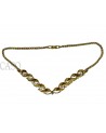 COLLANA VINTAGE IN ORO GIALLO CON BRILLANTI