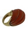 ANELLO VINTAGE CORALLO E ORO
