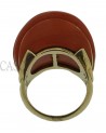 ANELLO VINTAGE CORALLO E ORO