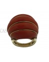 ANELLO VINTAGE CORALLO E ORO
