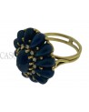 ANELLO VINTAGE ORO GIALLO E LAPISLAZZULI