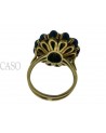 ANELLO VINTAGE ORO GIALLO E LAPISLAZZULI