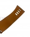 BRACCIALE HERMES MODELLO CDC IN POLLE ARANCIONE E METALLI PALLADIO