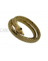 BRACCIALE A SERPENTE IN ORO GIALLO