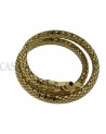 BRACCIALE A SERPENTE IN ORO GIALLO
