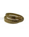 BRACCIALE A SERPENTE IN ORO GIALLO