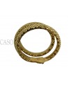 BRACCIALE A SERPENTE IN ORO GIALLO