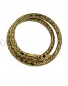 BRACCIALE A SERPENTE IN ORO GIALLO