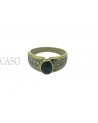 ANELLO ZAFFIRO E BRILLANTI