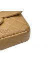 BORSA CHANEL VINTAGE MINI IN PELLE BEIGE E BACHELITE