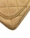 BORSA CHANEL VINTAGE MINI IN PELLE BEIGE E BACHELITE
