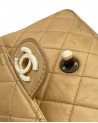 BORSA CHANEL VINTAGE MINI IN PELLE BEIGE E BACHELITE
