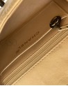 BORSA CHANEL VINTAGE MINI IN PELLE BEIGE E BACHELITE