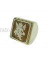 ANELLO IN OSSO CON CAMMEO
