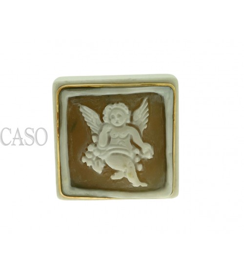ANELLO IN OSSO CON CAMMEO