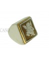 CAMEO BONE RING