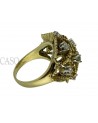 ANELLO VINTAGE  ORO GIALLO E BRILLANTI