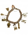 BRACCIALE VINTAGE CON CHARMS