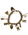 BRACCIALE VINTAGE CON CHARMS