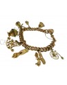 BRACCIALE VINTAGE CON CHARMS