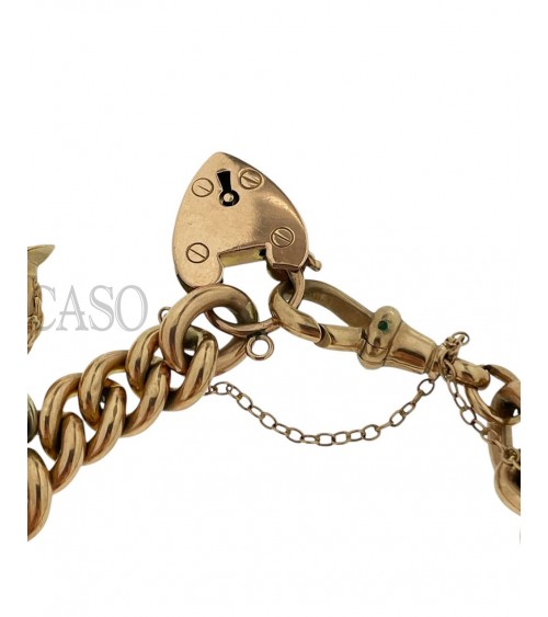 BRACCIALE VINTAGE CON CHARMS