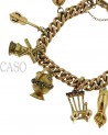BRACCIALE VINTAGE CON CHARMS
