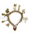 BRACCIALE VINTAGE CON CHARMS