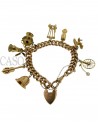 BRACCIALE VINTAGE CON CHARMS