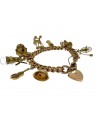 BRACCIALE VINTAGE CON CHARMS