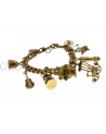 BRACCIALE VINTAGE CON CHARMS