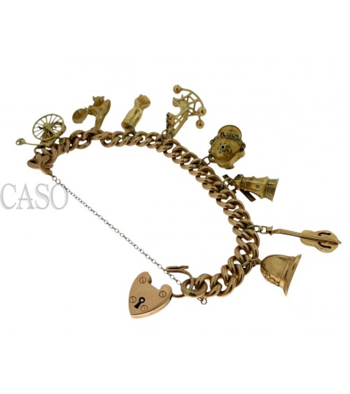 BRACCIALE VINTAGE CON CHARMS
