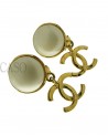 ORECCHINI CHANEL VINTAGE CON LOGHI