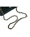 POCHETTE CHANEL VINTAGE IN PELLE VERDE