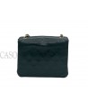 POCHETTE CHANEL VINTAGE IN PELLE VERDE