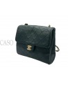 POCHETTE CHANEL VINTAGE IN PELLE VERDE