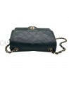 POCHETTE CHANEL VINTAGE IN PELLE VERDE
