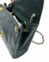 POCHETTE CHANEL VINTAGE IN PELLE VERDE
