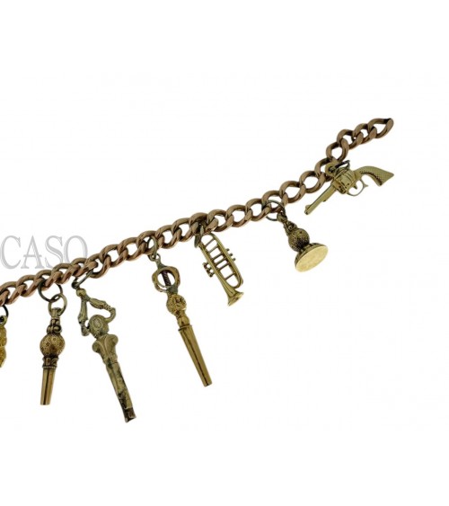 BRACCIALE IN ORO CON CHARMS