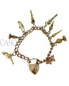 BRACCIALE IN ORO CON CHARMS
