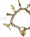 BRACCIALE IN ORO CON CHARMS