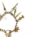 BRACCIALE IN ORO CON CHARMS