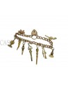 BRACCIALE IN ORO CON CHARMS