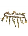 BRACCIALE IN ORO CON CHARMS
