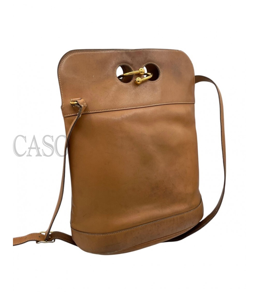 SECCHIELLO HERMES VINTAGE TORQUE PELLE LISCIA