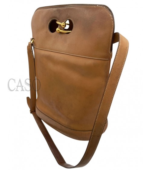 SECCHIELLO HERMES VINTAGE TORQUE PELLE LISCIA