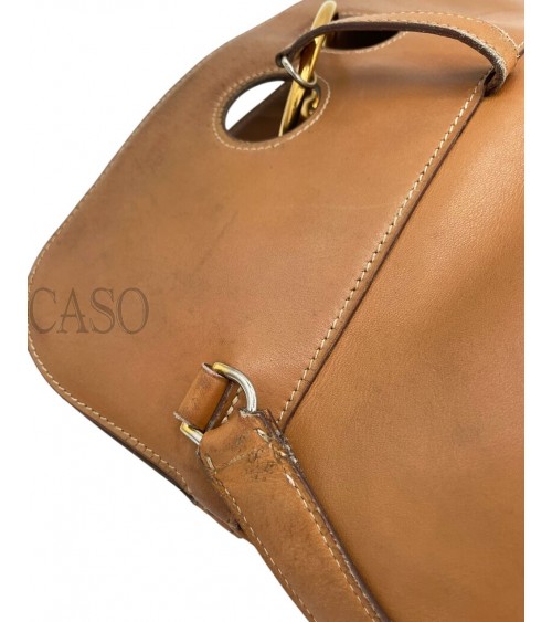 SECCHIELLO HERMES VINTAGE TORQUE PELLE LISCIA