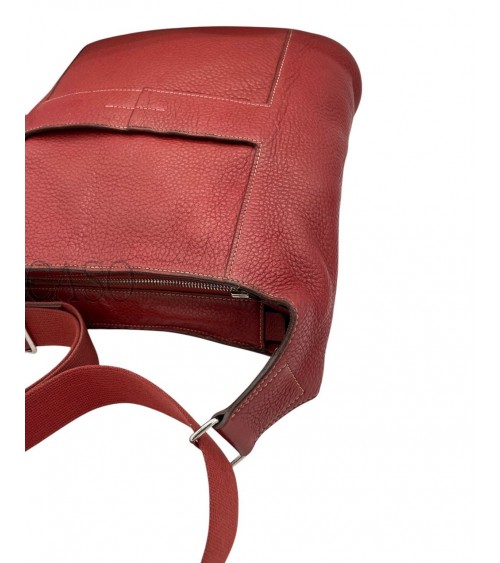 HERMES GOOD NEWS PELLE HERMES ROUGE GRENAT