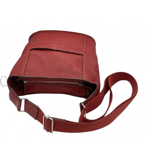 HERMES GOOD NEWS PELLE HERMES ROUGE GRENAT